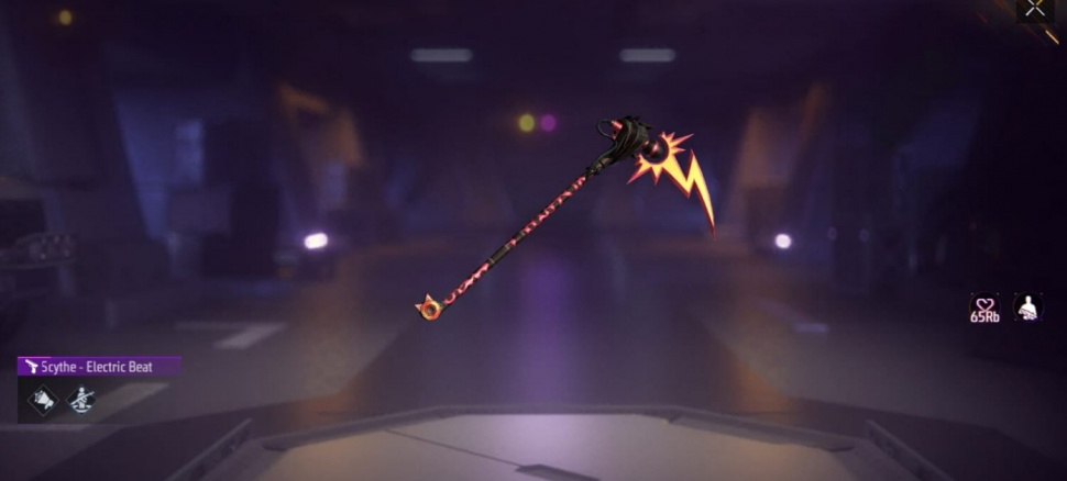 Skin Scythe Beat gratis di FF Max. (Suara.com Rezza Rachmanta)