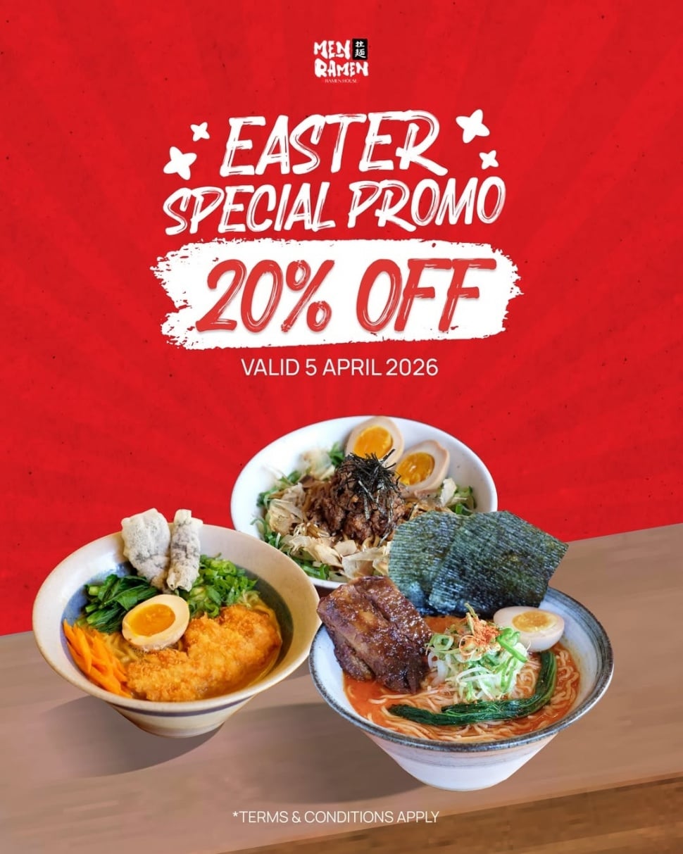 Promo makanan spesial Hari Paskah (Instagram)