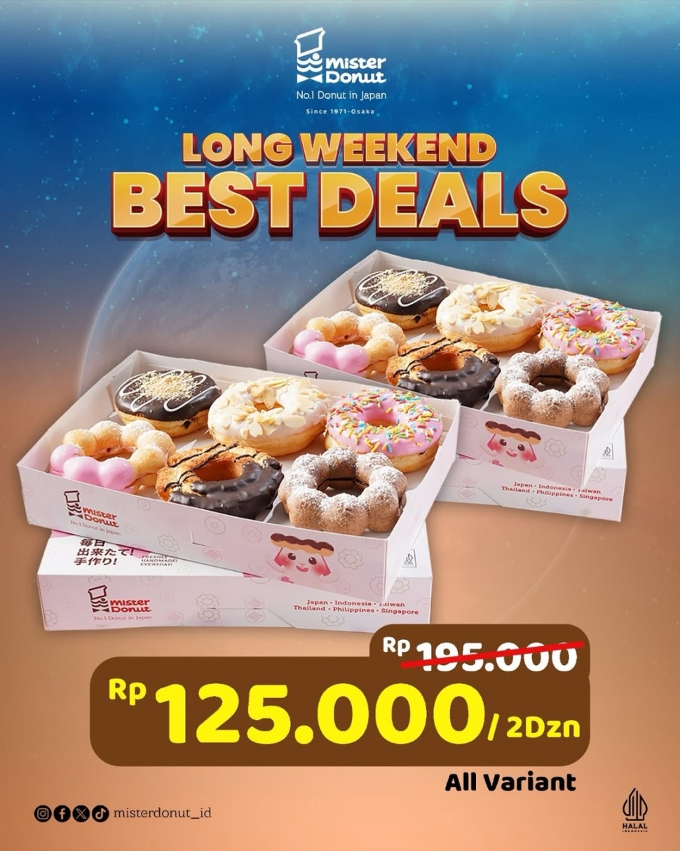 Promo makanan spesial Hari Paskah (Instagram)