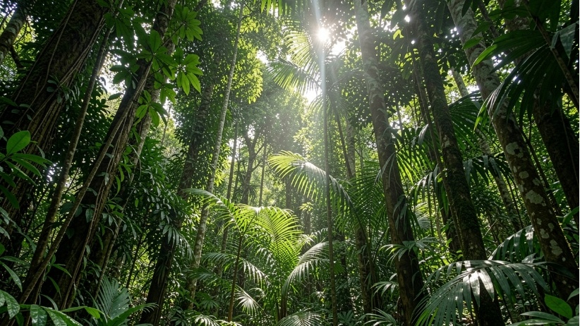 Ilustrasi hutan tropis (Freepik/freepik)