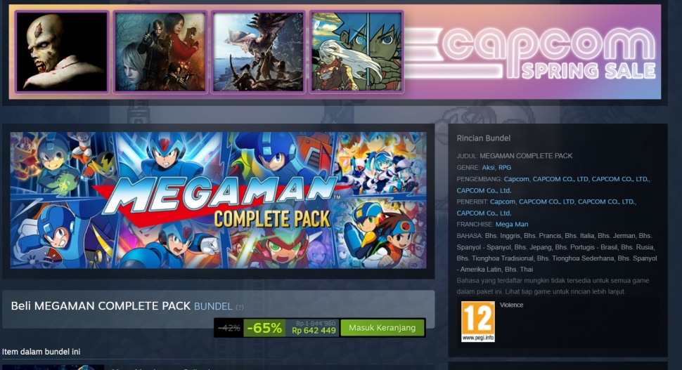 Usai IGRS menuai kritik, Steam gunakan platform kategori umur lain. (Steam)