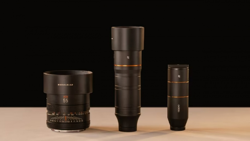 Lensa telefoto tambahan untuk Oppo Find X9 Ultra. (Weibo Oppo, Zhou Shijie)