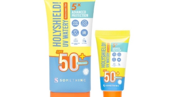 SOMETHINC Holyshield Watery Sunscreen Gel SPF 50+ PA++++ (shopee)