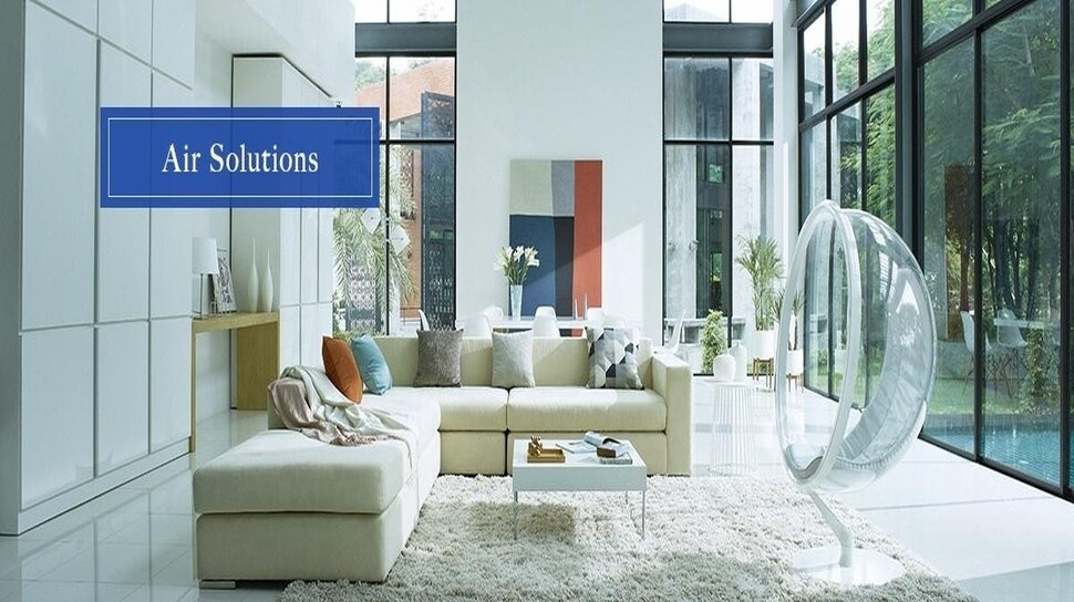 Ilustrasi ruangan yang menggunakan teknologi nanoeX dalam menghalau polusi udara. (Dok: Panasonic)