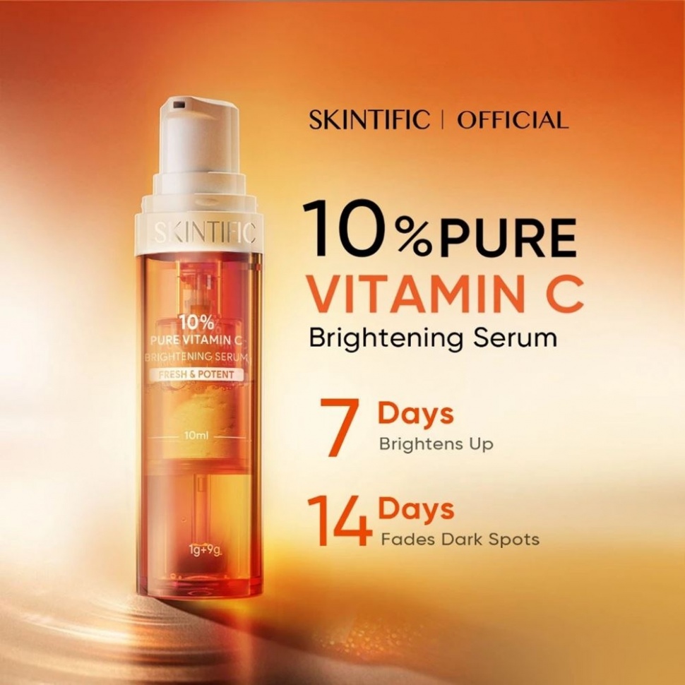 Rekomendasi serum vitamin C. (Shopee)