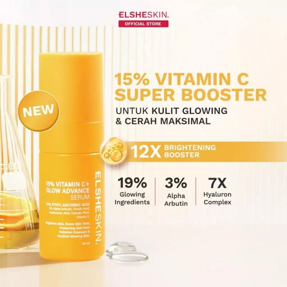 Rekomendasi serum vitamin C. (Shopee)