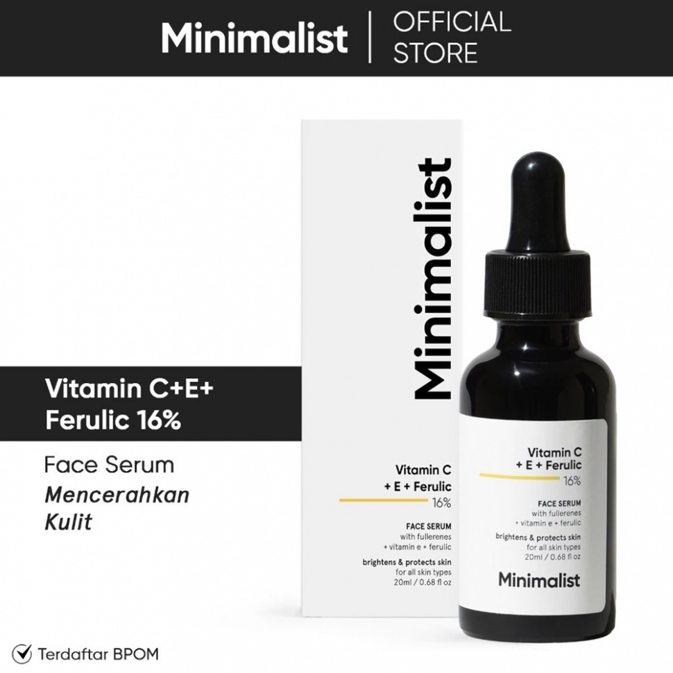Rekomendasi serum vitamin C. (Shopee)