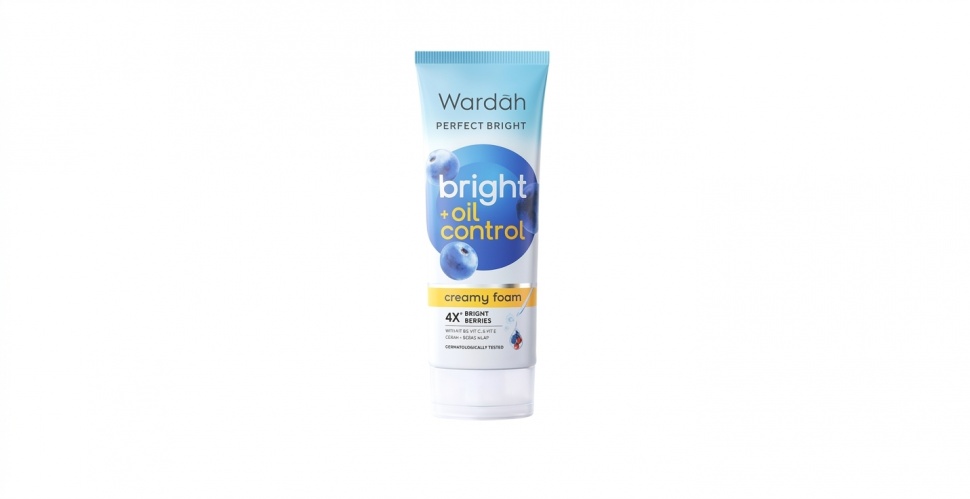 Wardah Perfect Bright Creamy Foam Bright + Oil Control