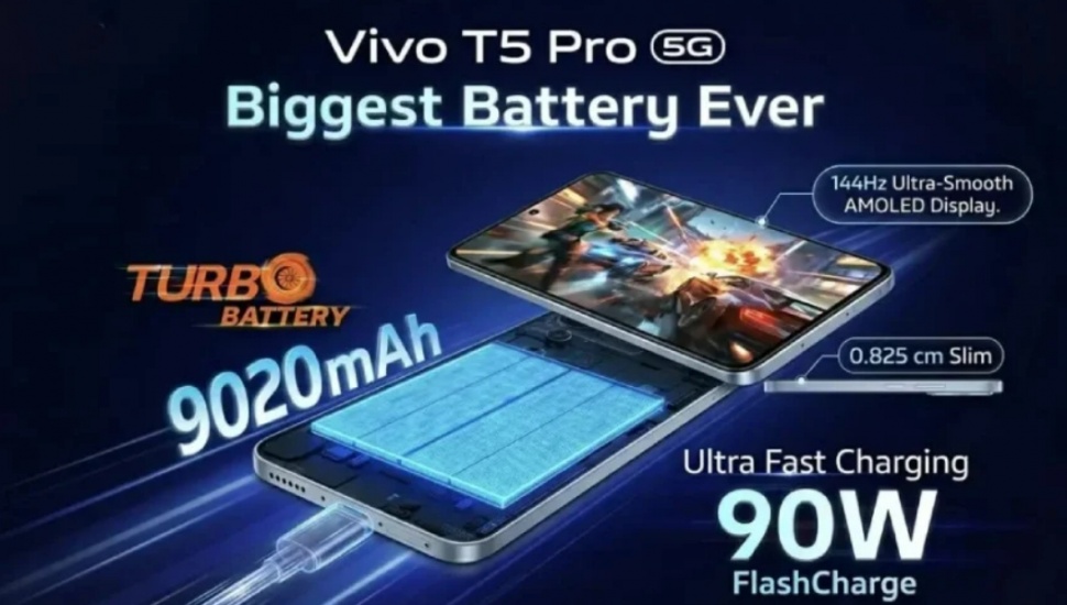 Vivo T5 Pro 5G. (Vivo)