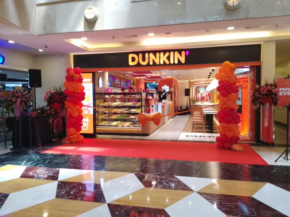 Gerai Dunkin&rsquo; di Puri Indah Mall, Jakarta Barat. (dok. Dunkin')