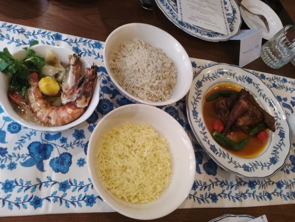 Purana Set Menu. (Suara.com)