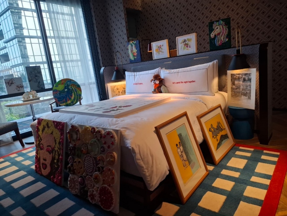 Room Art Fair 2026 25hours Hotel Jakarta The Oddbird (Dok. Pribadi/Vicka Rumanti)