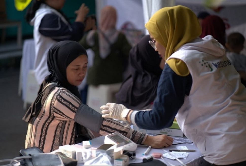 Ilustrasi cek kesehatan. (Dok. Yayasan WINGS)