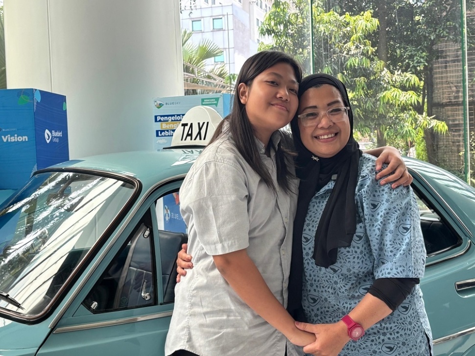 Ivani bersama anak keduanya, Angel. (Suara.com/Lilis Varwati)