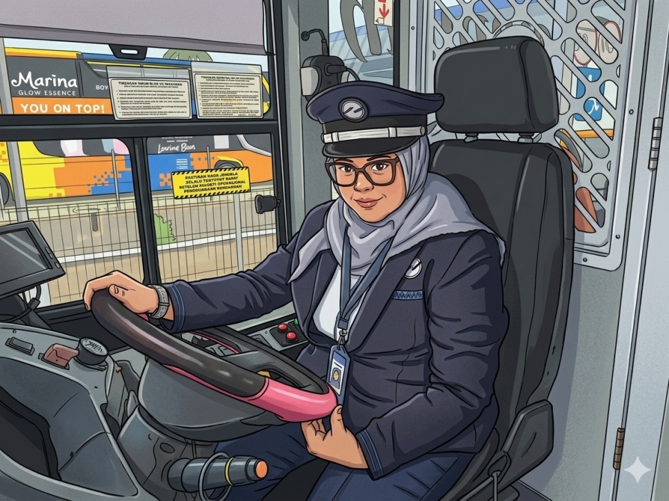 Lawan Stigma di Jalanan, Kisah Hebat Mantan Perawat Jadi Sopir Bus Transjakarta