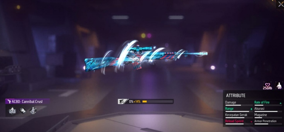 Skin AC80 Cannibal Crush. (Suara.com Rezza Rachmanta)