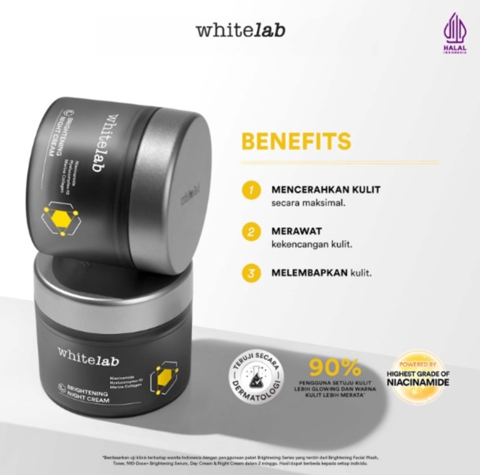 Whitelab Brightening Night Cream