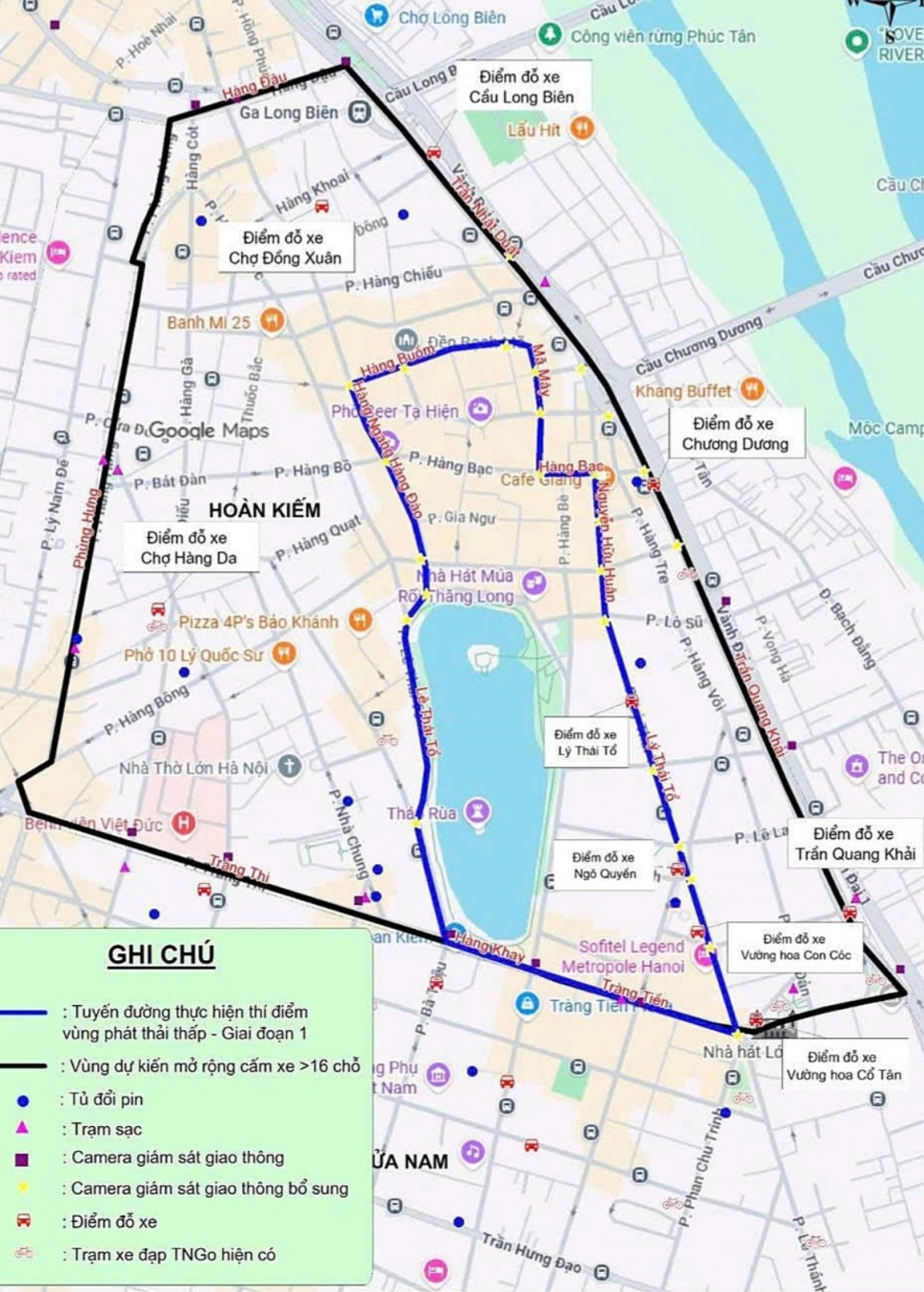 Vietnam uji coba larangan motor bensin di pusat kota Hanoi. (VN Express)