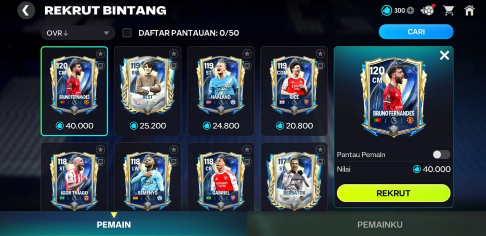 Sistem Shards FC Mobile. (ist)