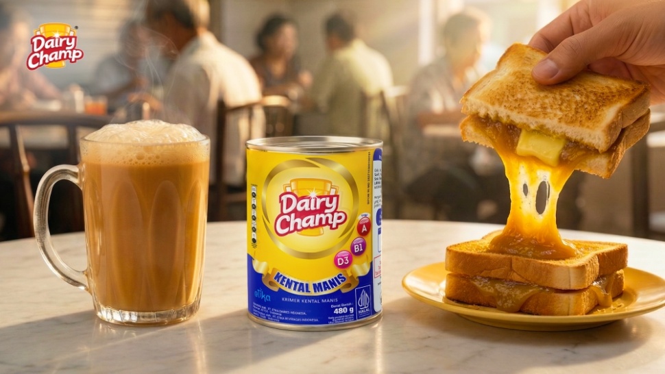 Ilustrasi Tren Kopitiam. (Dok. Dairy Champ)