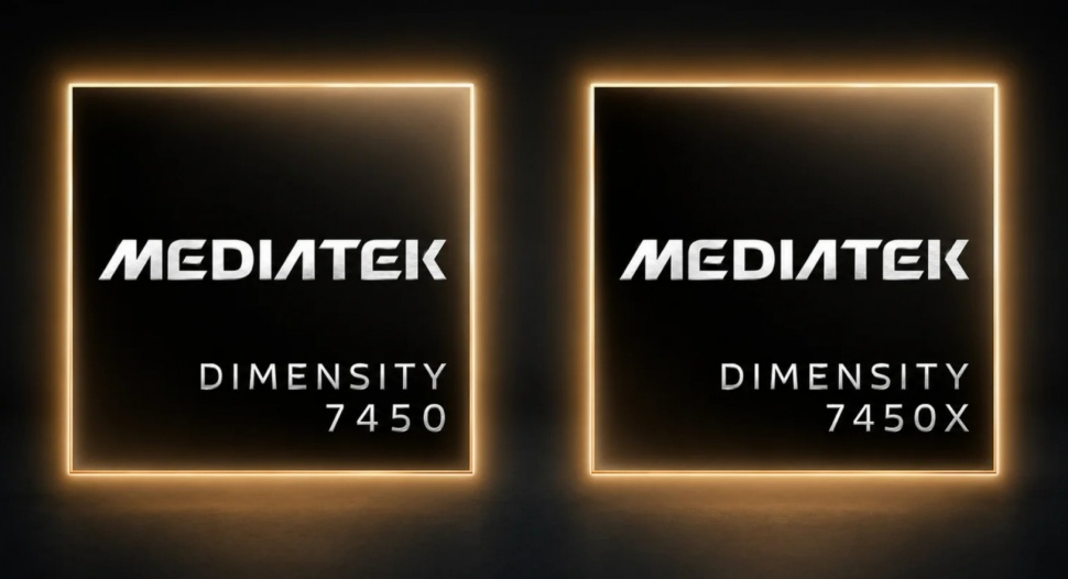 MediaTek Dimensity 7450 dan MediaTek Dimensity 7450X. (MediaTek via Gizmochina)
