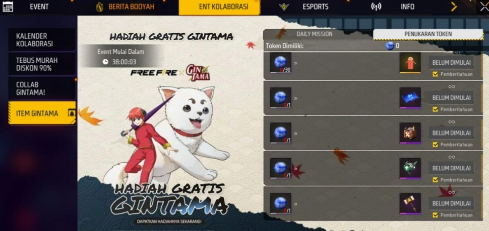 Hadiah Gintama FF. (ist)