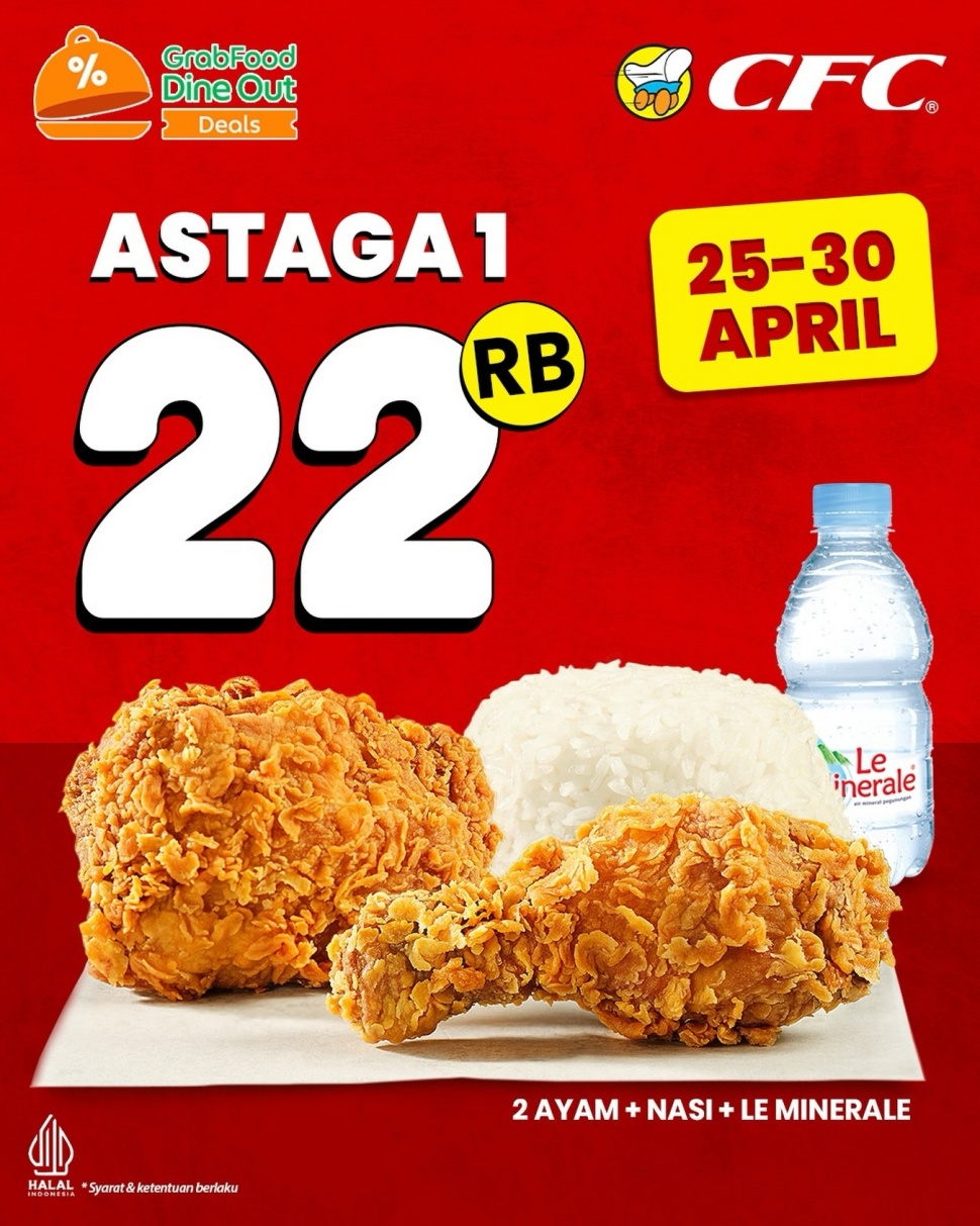 Promo makanan akhir April 2026