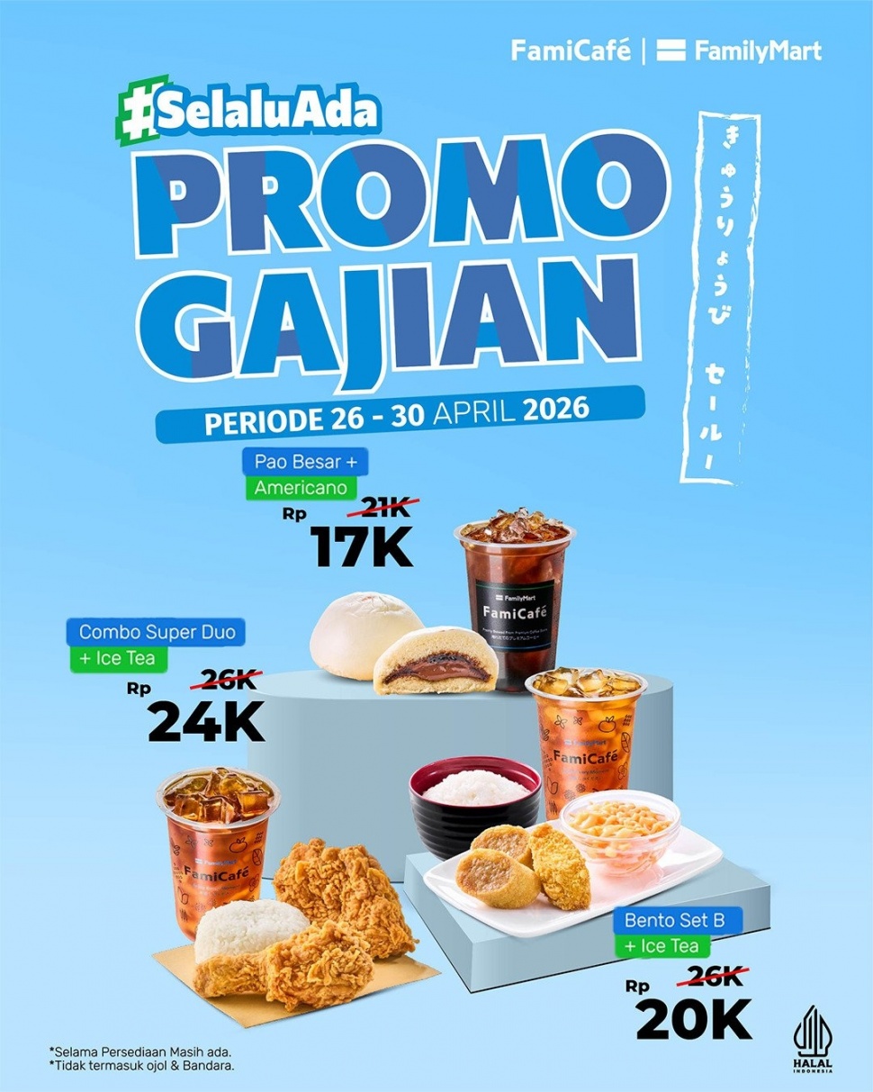 Promo makanan akhir April 2026