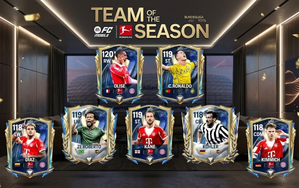 Para pemain OVR 119 di game FC Mobile (Youtube)