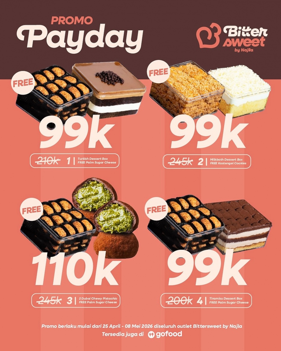 Promo makanan akhir April 2026