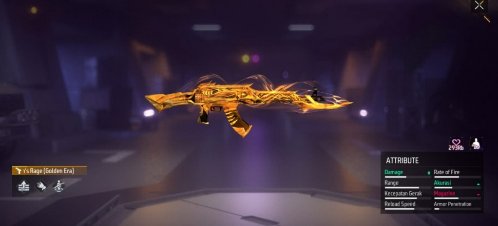 Skin AK47 Rage Golden Era. (ist)