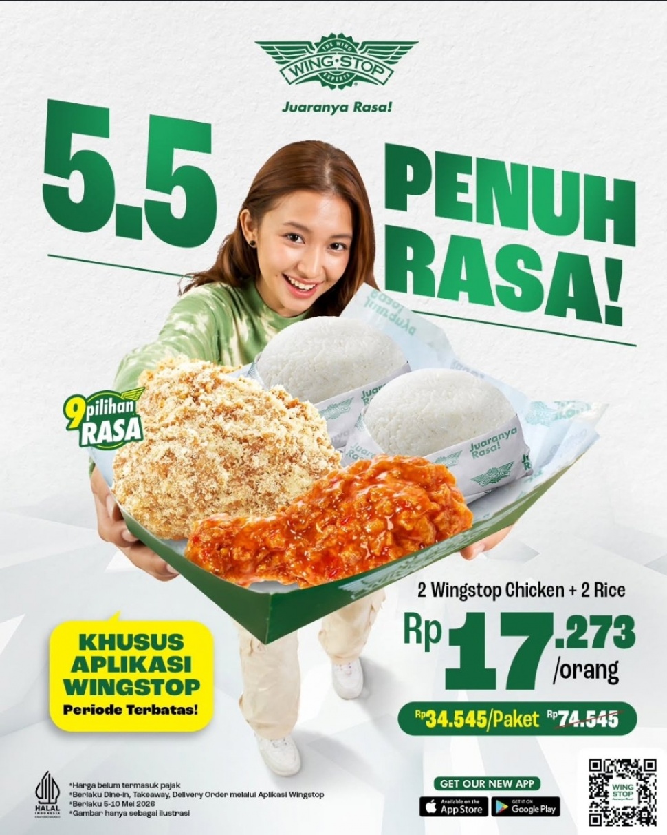 Kumpulan promo makanan dan minuman hari ini, Selasa, 5 Mei 2026
