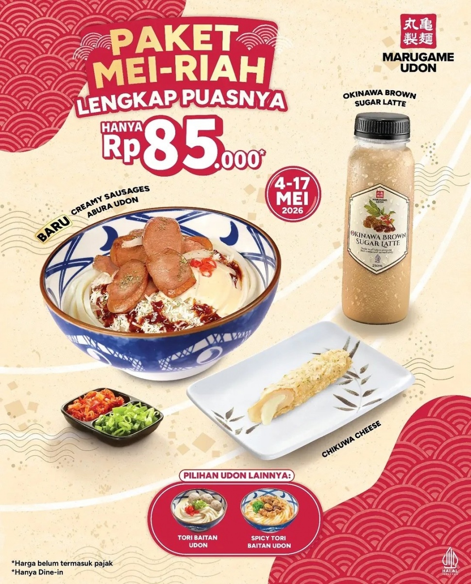 Kumpulan promo makanan dan minuman hari ini, Selasa, 5 Mei 2026
