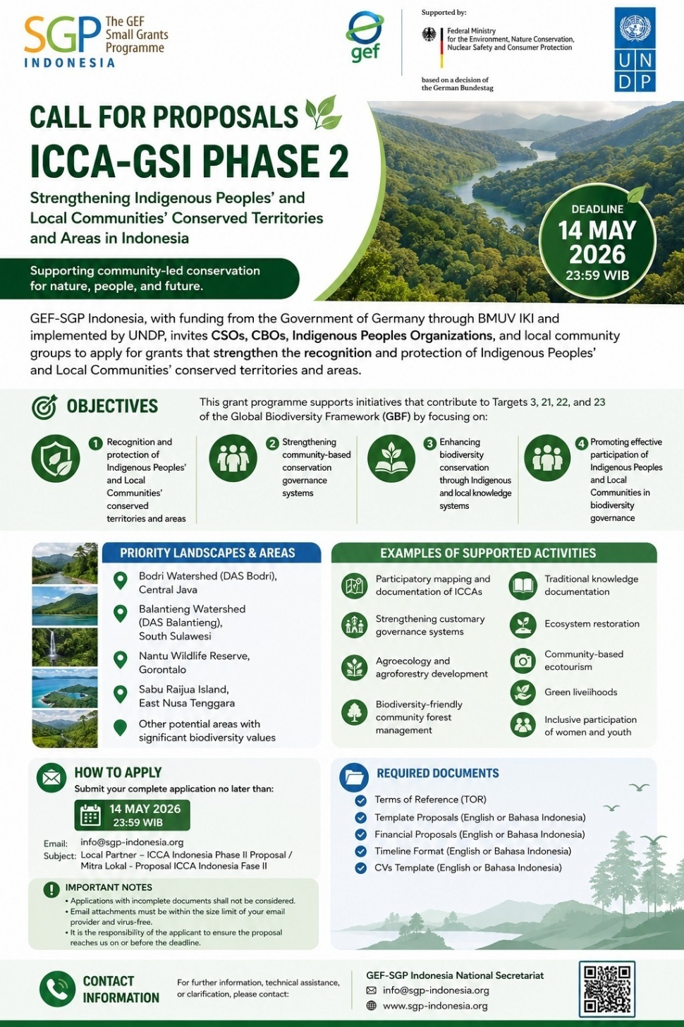 Jaga Wilayah Kelola Adat, GEF-SGP Indonesia Buka Proposal Hibah ICCA-GSI Phase 2. (Dok. Istimewa)