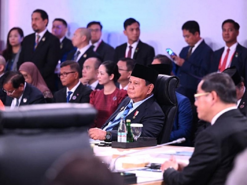 Presiden Prabowo Subianto di KTT ke-48 ASEAN. (foto: Kris - Biro Pers, Media, dan Informasi Sekretariat Presiden)