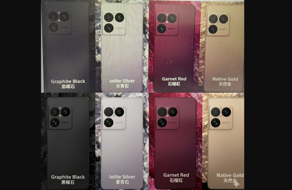 Varian warna Sony Xperia 1 VIII. (IT Home via Sumodigest)