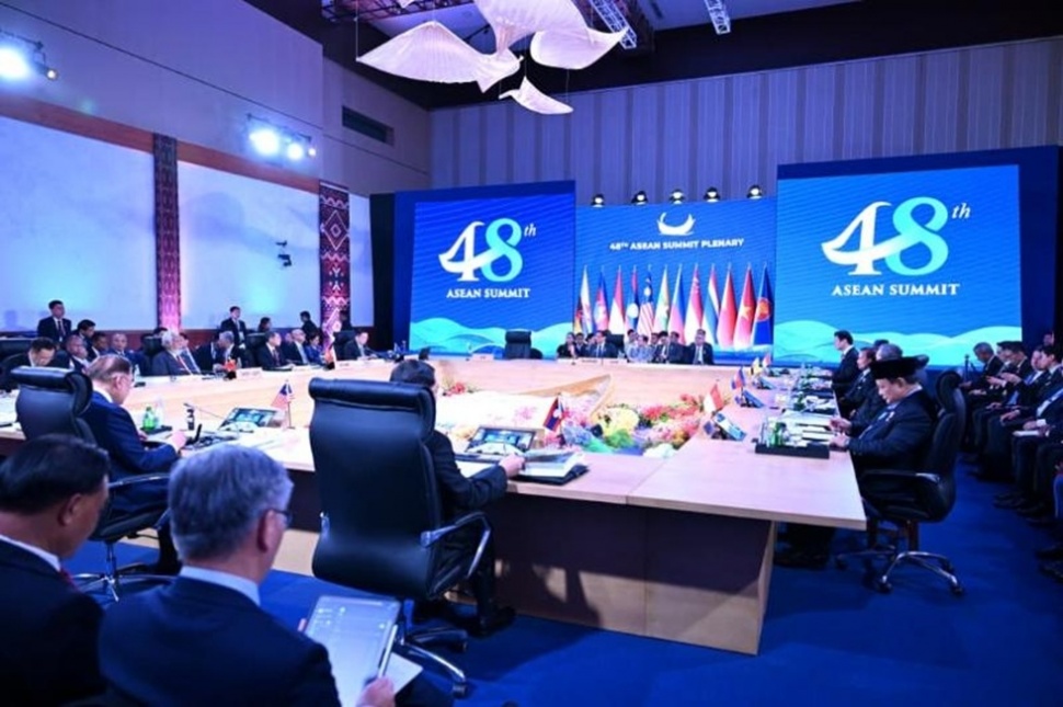KTT ke-48 ASEAN di Cebu. (foto: Biro Pers Sekretariat Presiden)