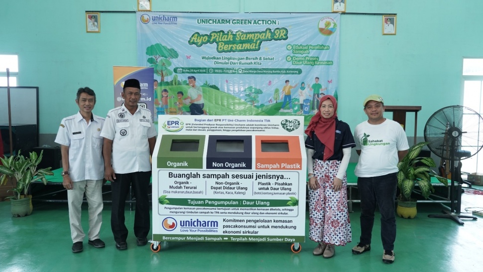 Kegiatan pilah sampah 3R. (dok. ist)