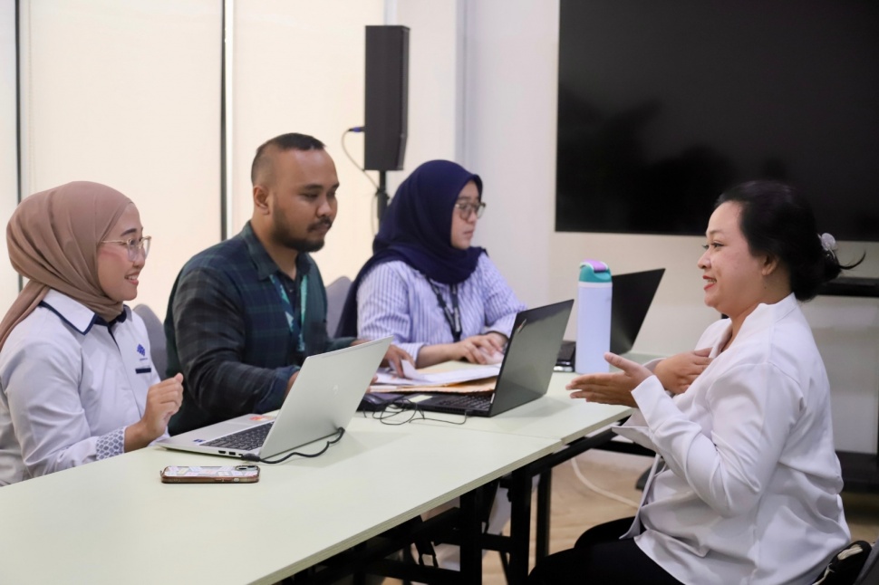 Kegiatan “Interview dan Seleksi Penempatan Tenaga Kerja bagi Penyandang Disabilitas Tuli pada PT Bumi Berkah Boga (Kopi Kenangan)” ini dilaksanakan di Gedung Pusat Pasar Kerja, Jakarta, Senin (11/5/2026). (Dok: Kemnaker)