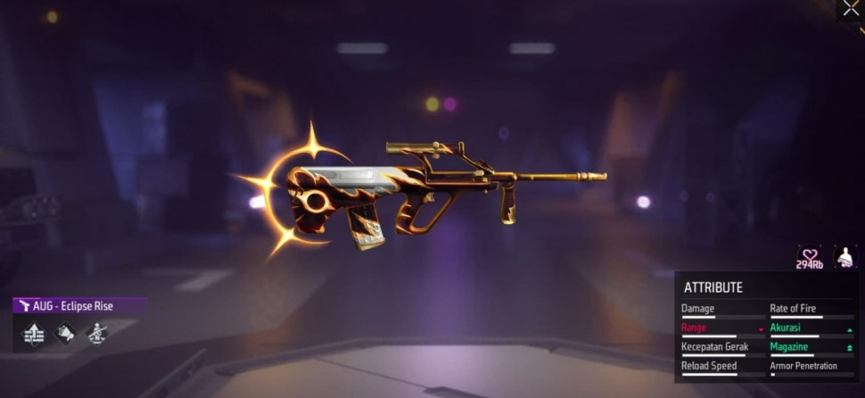 Skin AUG Eclipse Rise. (ist)