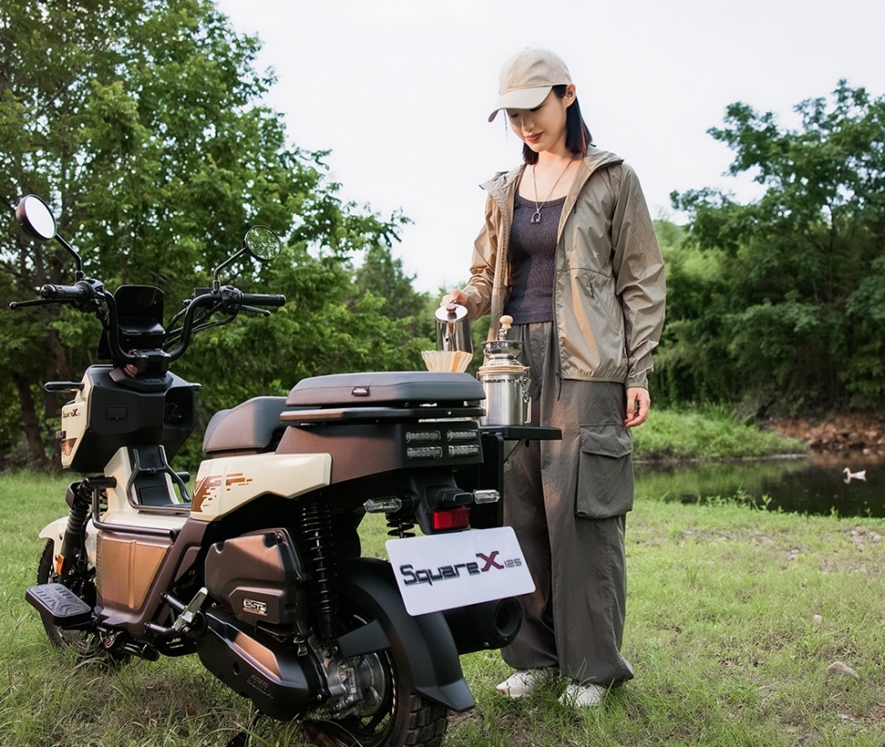 Honda SquareX 125. (Honda China)