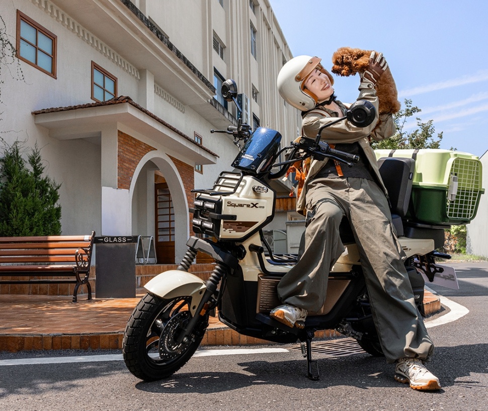 Honda SquareX 125. (Honda China)