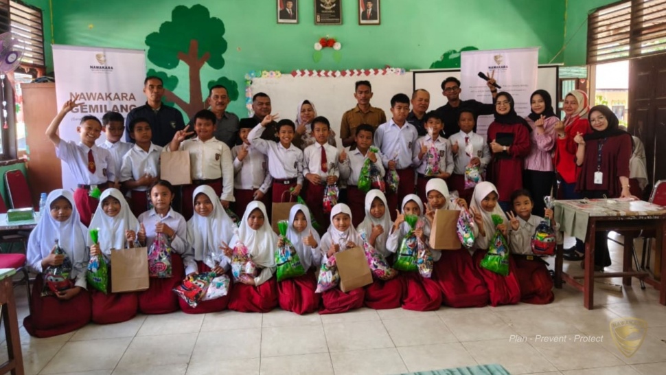 Edukasi mengenai security, safety, and environment awareness bagi para siswa sekolah dasar. (dok. ist)