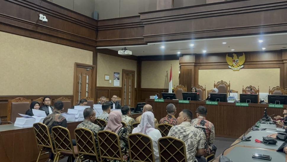 Pengadilan Tipikor Jakarta pada Pengadilan Negeri Jakarta Pusat, Senin (18/5/2026). (Suara.com/Dea Hardianingsih)