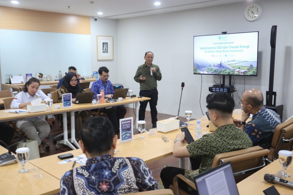 FGD bertema Implementasi ESG dan Transisi Energi di Sektor Batu Bara Indonesia di Jakarta, Rabu (20/5). (Dok. Ist)