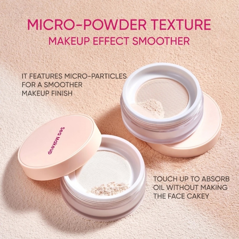Sea Makeup Acne Blur and Set Loose Powder (Shopee)
