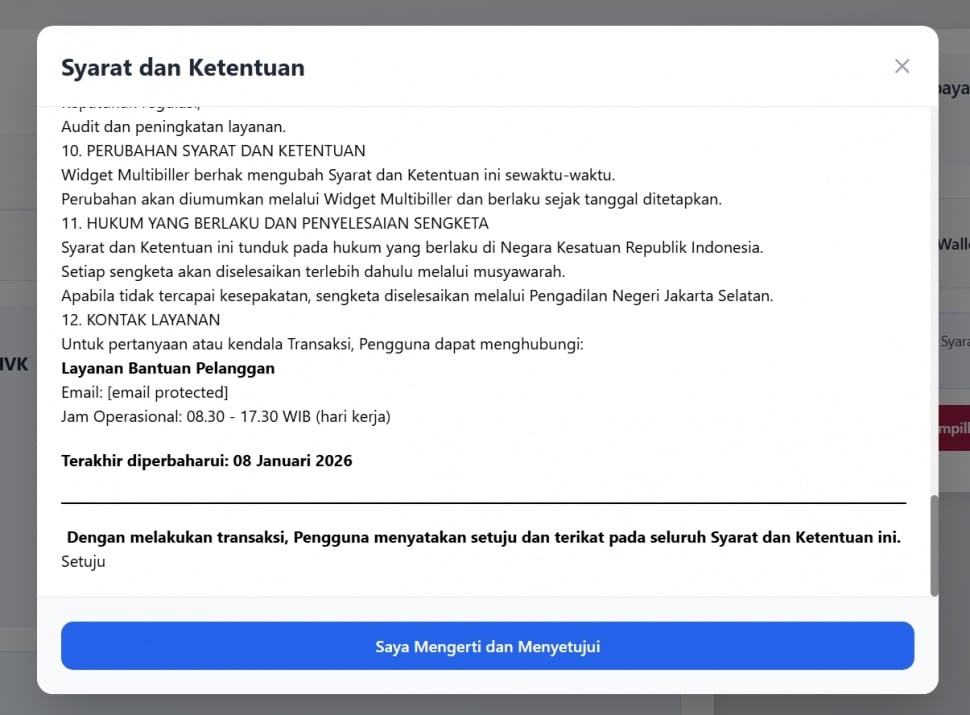 Tutorial isi token listrik di Topup Suara [Screenshot Topup Suara.com]