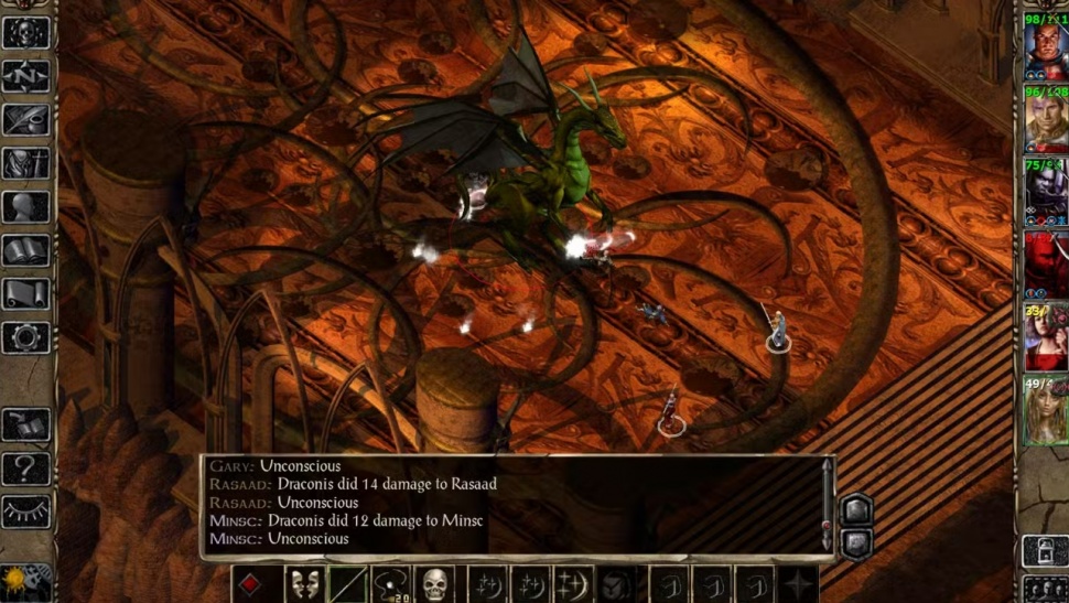 Ilustrasi game Baldur's Gate. (Beamdog)