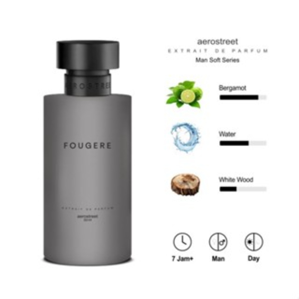 Aerostreet Parfum Soft Fougere Aroma Bergamot Water White Wood