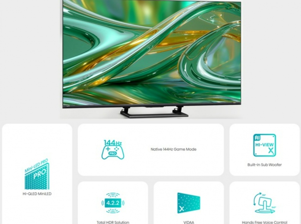 Smart TV Hisense U7SE. (Hisense)